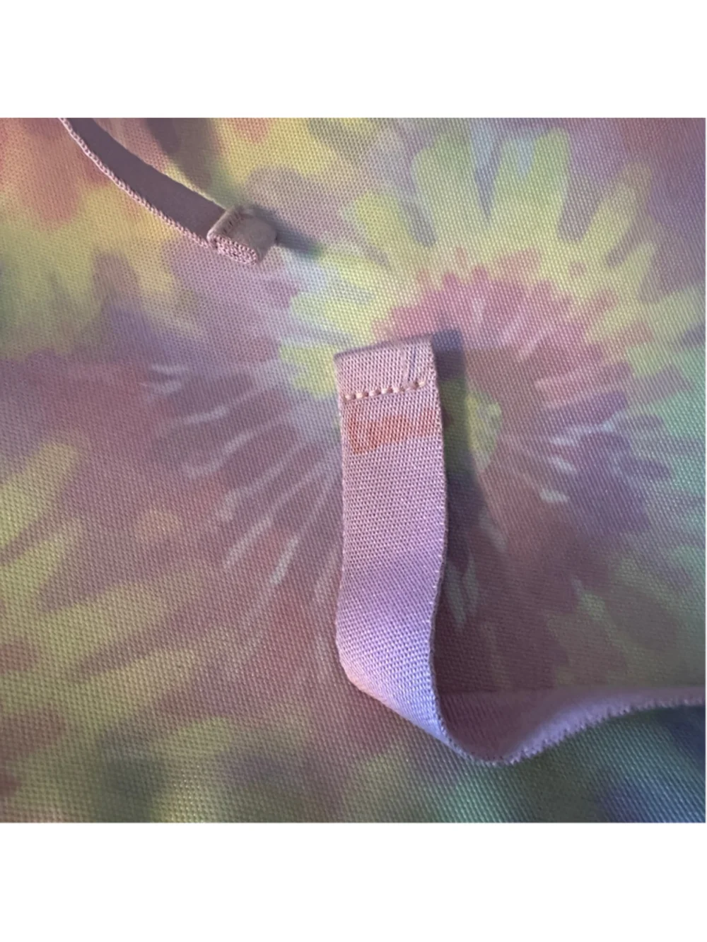 Gap Teen Tie Dye Backpack Purple Yellow Blue Recycled Fabric School Bookbag